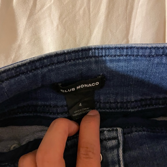 Club Monaco Demin Skirt - Picture 2 of 4